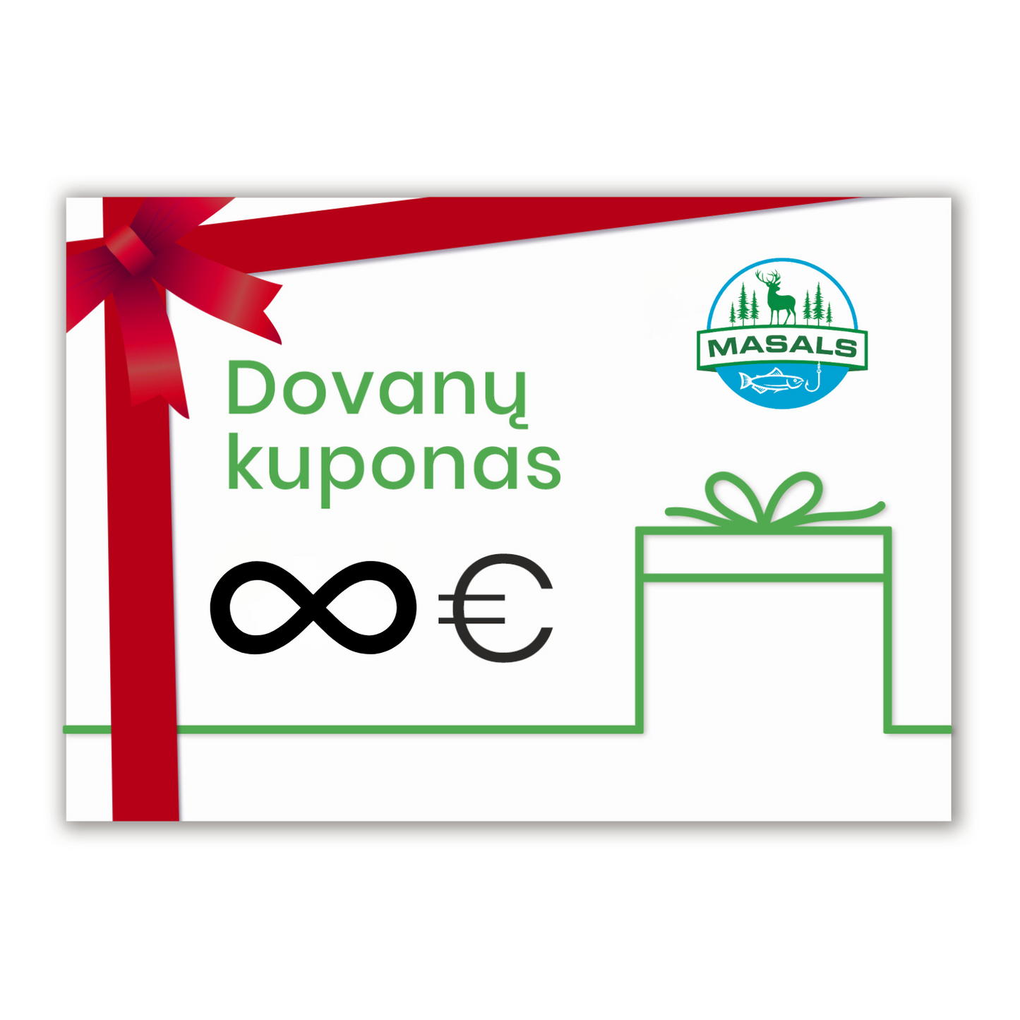 Masals dovanų kuponas