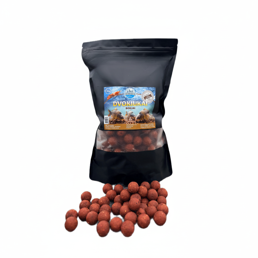Masals boiliai „Dvokiukai“, 18 mm, 1 kg