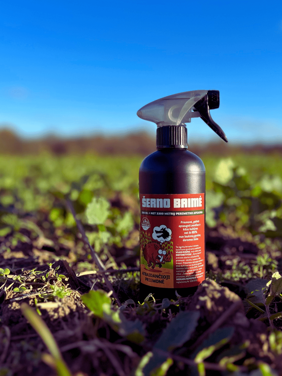 Šerno baimė - repelentas laukiniams gyvūnams (500 ml) - Masals