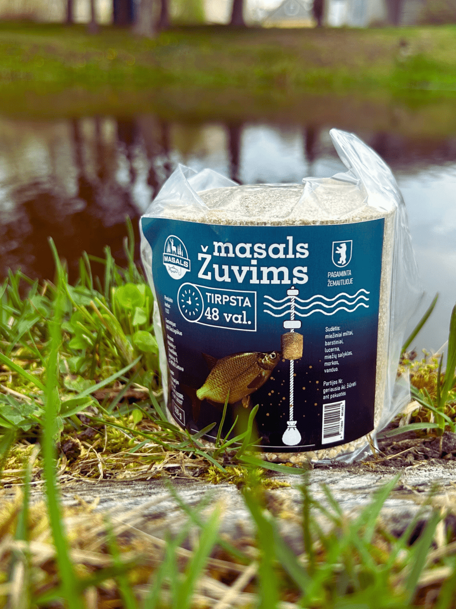 🎁 Masals žuvims - natūralus 48 val. tirpstantis jaukas, 520g (100% off) - Masals