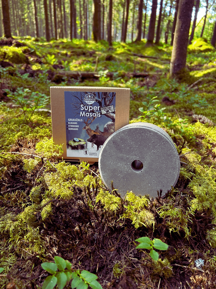 🎁 Griaužals SuperMasals - šernams,elniams ir stirnoms (100% off) - Masals