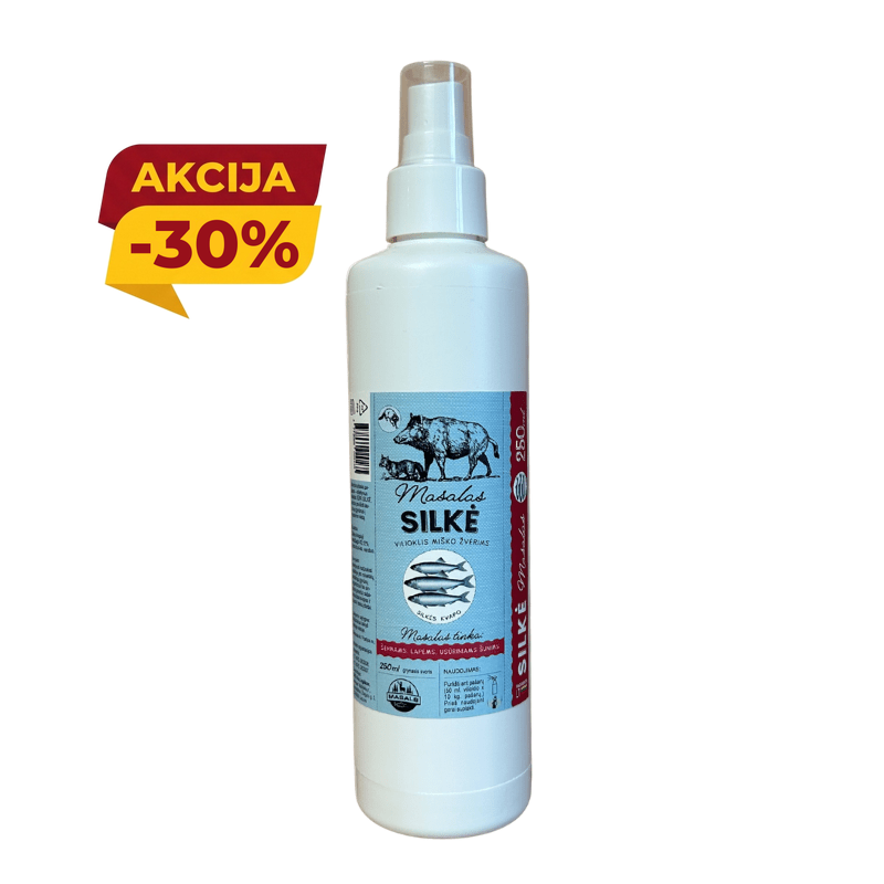 Silkės kvapo purškiamas vilioklis - 250ml