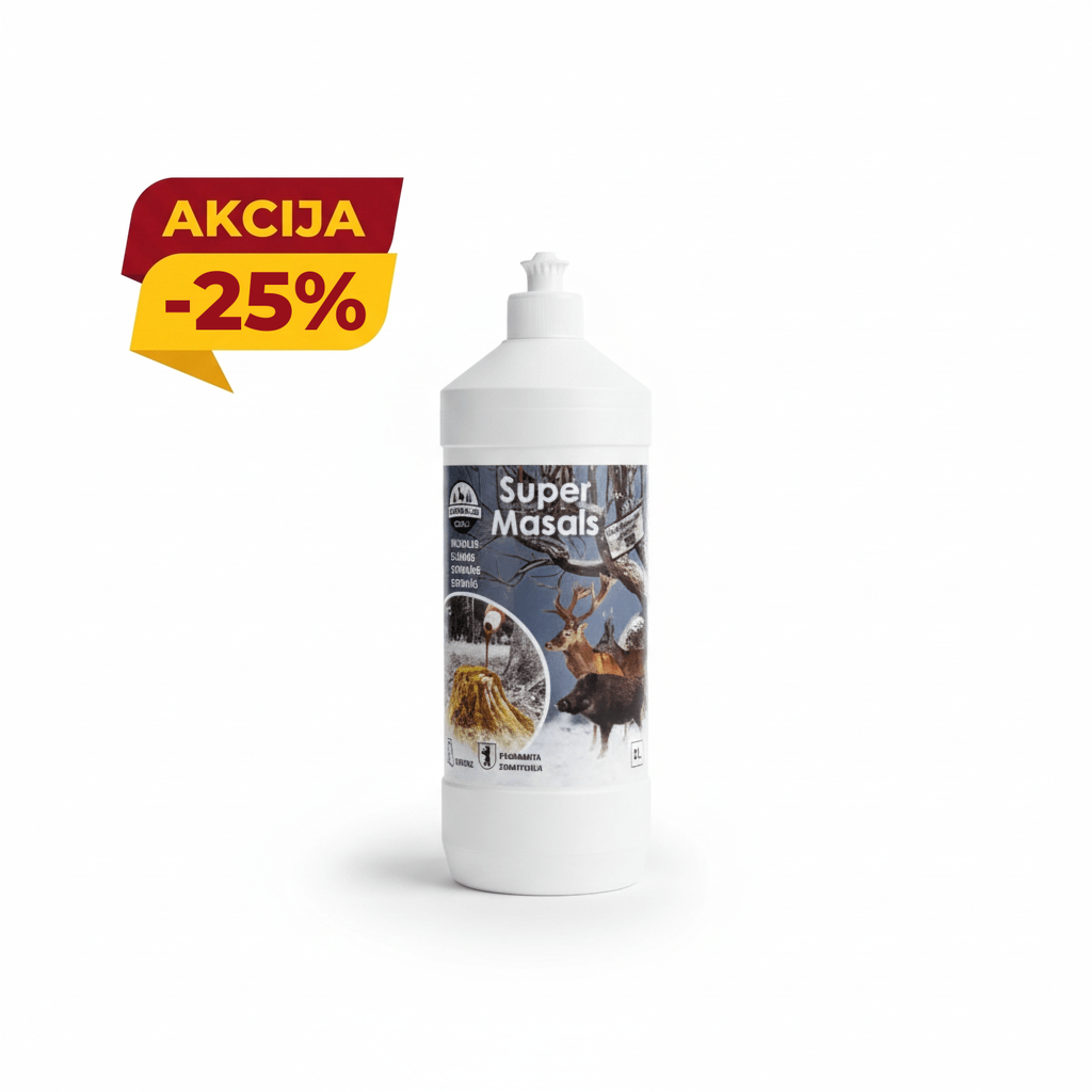 Vilioklis šernams, elniams, stirnoms - SuperMasals, 1 l.