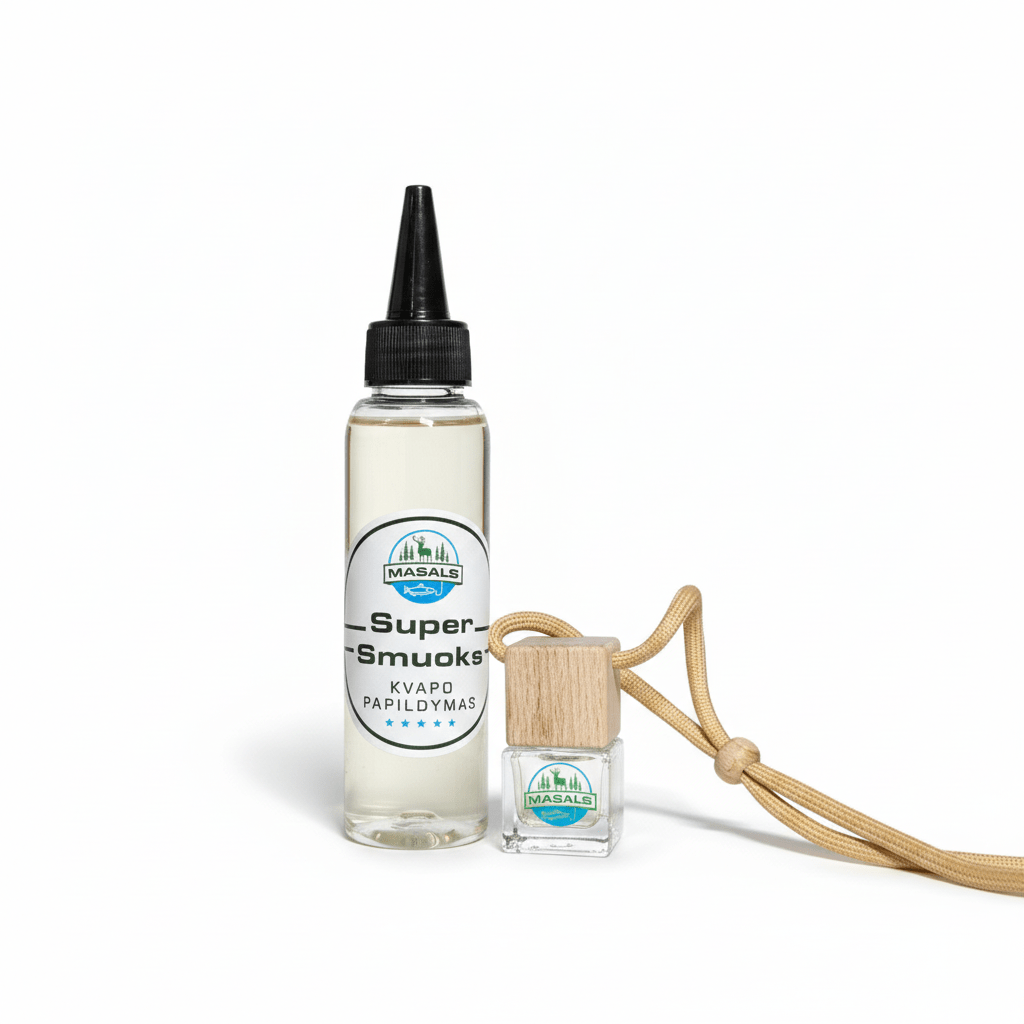 Masals kvapuko komplektas - kvapukas 8 ml + papildymas 100 ml