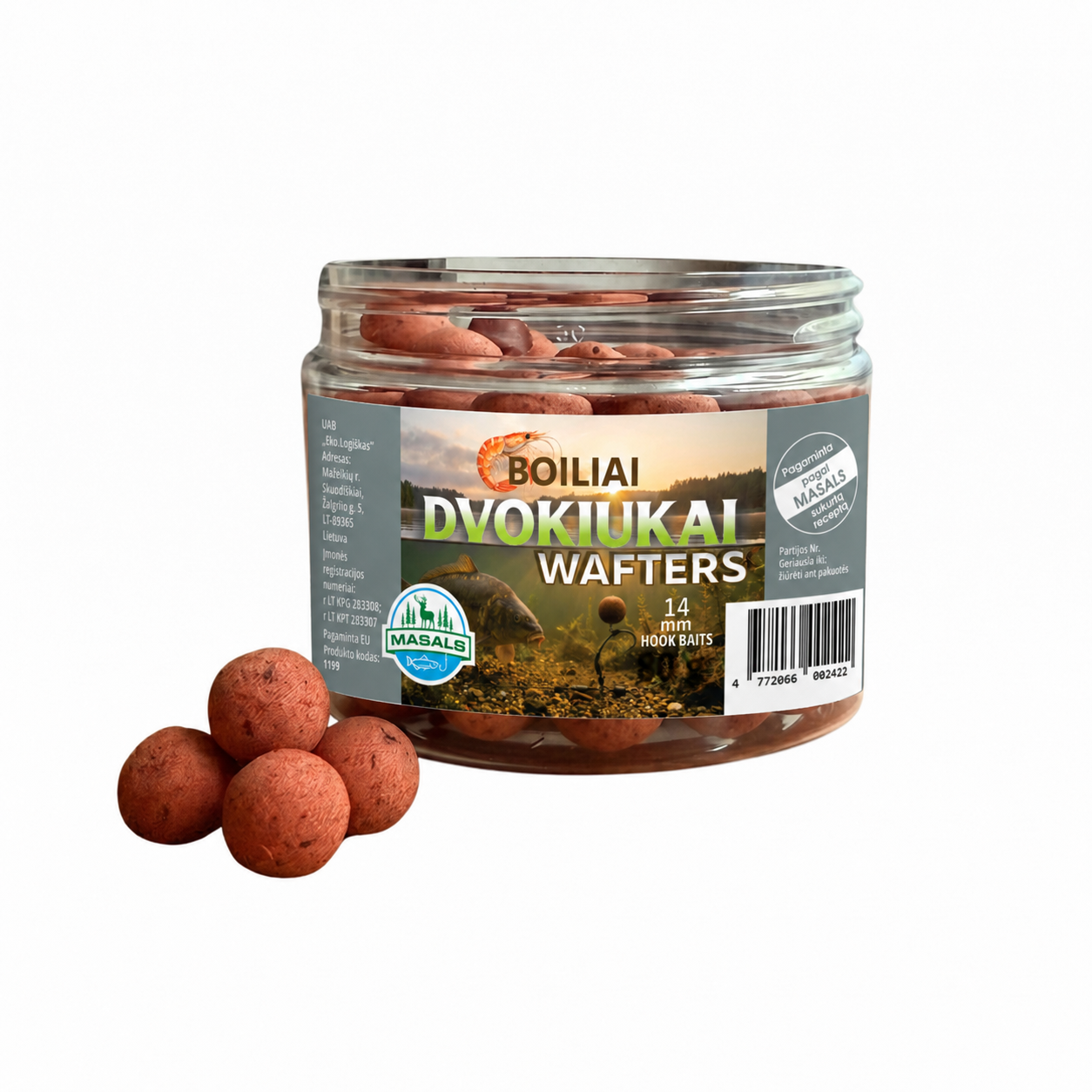 Masals Wafters - Dvokiukai, 14mm