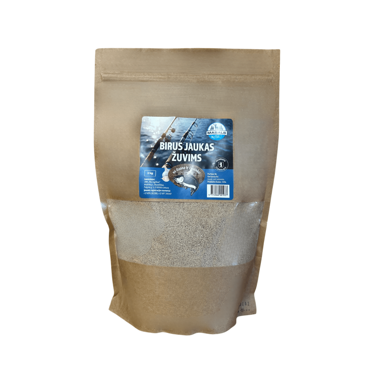 Luźna przynęta na ryby z chlebem i czosnkiem, 1 kg