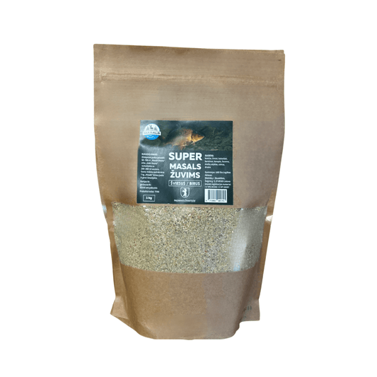 Šviesus birus jaukas žuvims, 1 kg