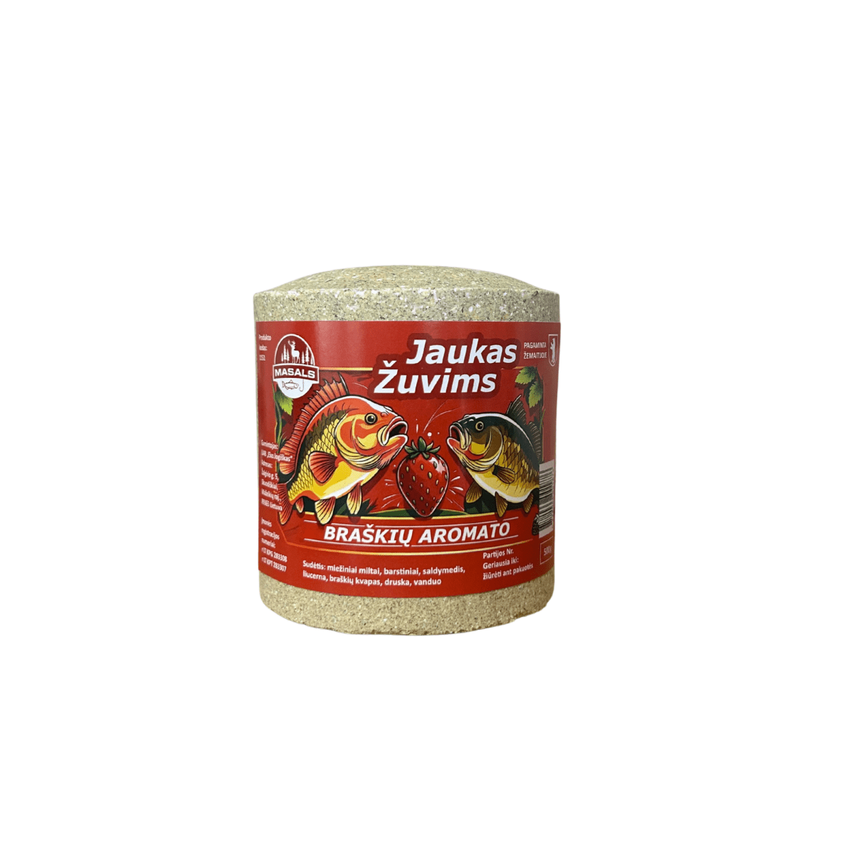 Fish bait - strawberry flavor, 500 g