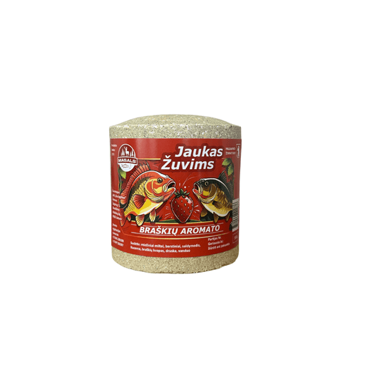 Masals žuvims - braškių aromato, 500 g