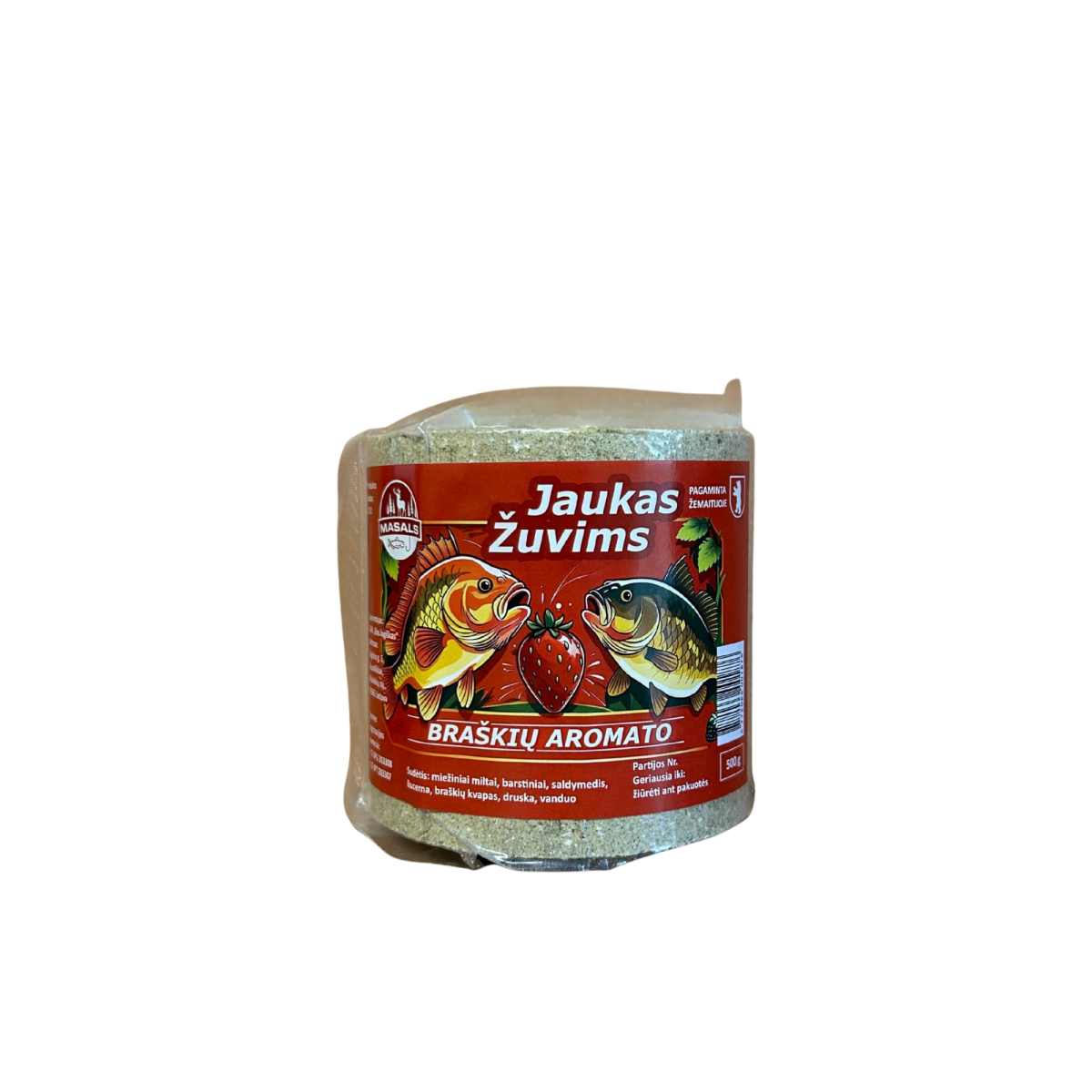 Masals žuvims - braškių aromato, 500 g