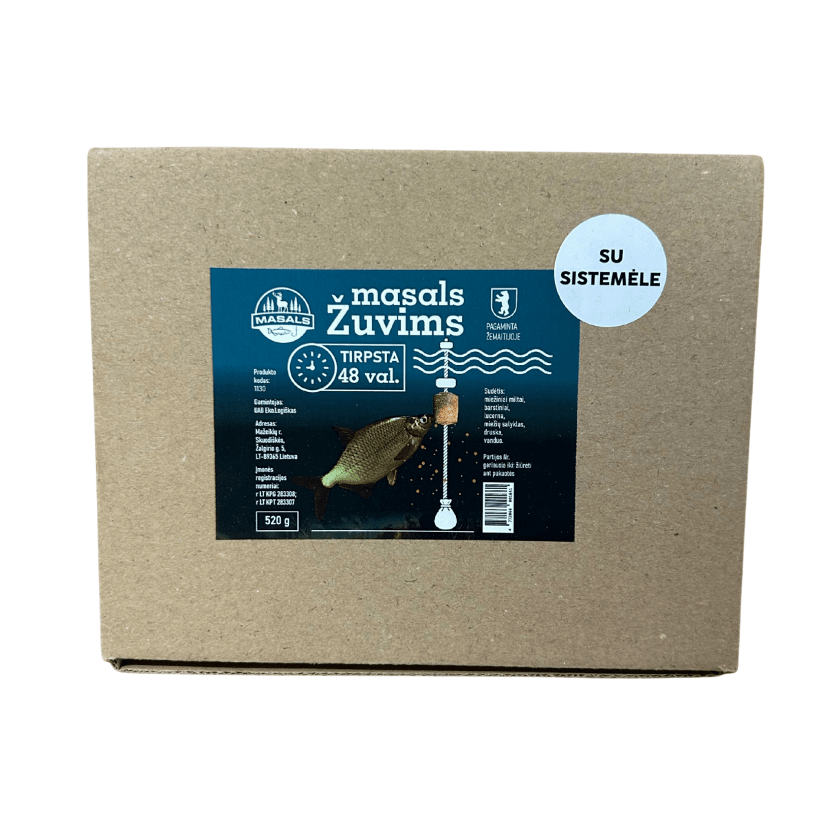 Masals žuvims + sistemėlė – pilnas viliojimo rinkinys