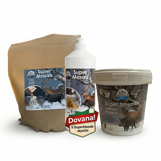 Medžiotojo rinkinys + Dovana