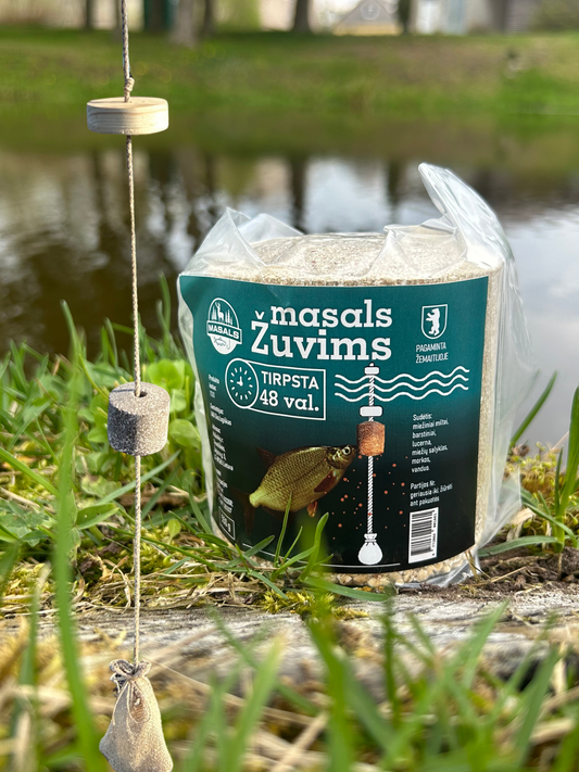 Masals žuvims + sistemėlė – pilnas viliojimo rinkinys