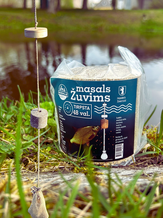 Masals žuvims + sistemėlė – pilnas viliojimo rinkinys