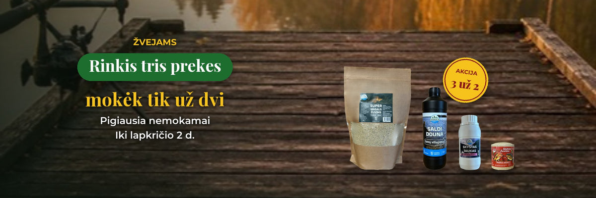 Rinkis tris prekes, mokėk tik už dvi