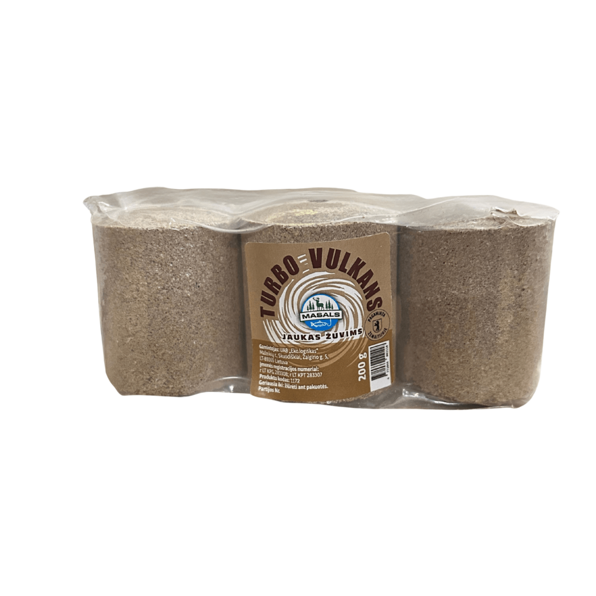 Turbo Vulkans - burbuliuojantis jaukas žuvims